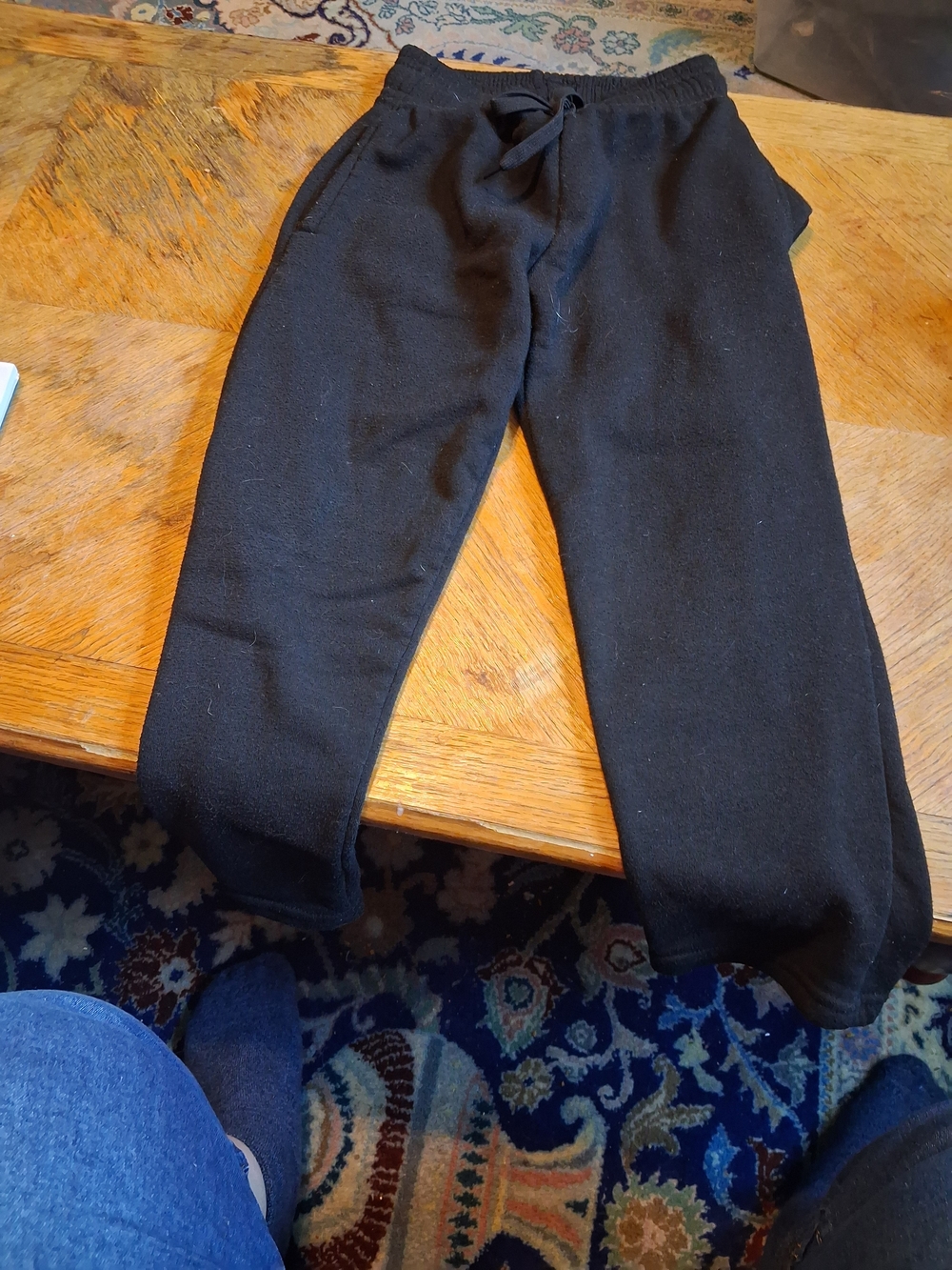Essentials Black Kids Jogger Sweatpants